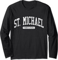 St. Michael Pennsylvania PA JS03 College University Style Long Sleeve Apparel | Trending 2025