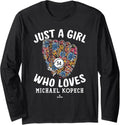 Just A Girl Who Loves Michael Kopech Chicago MLBPA Long Sleeve Apparel | Perfect Gift Idea