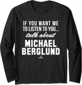 Talk About Michael Berglund Prospect Baseball Fan Gear Long Sleeve Apparel | Everyday Casual Wear
