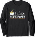 Future Movie Maker Editor Filmmaker Long Sleeve Apparel | US Viral Style | Aesthetic Fit