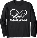 Infinite Love Michael Soroka Chicago Baseball MLBPA Long Sleeve Apparel | Viral Streetwear Style