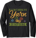 Crocheting Knitting Yarn Funny Crocheting Long Sleeve Yarn Supply | Top Rated | Best Seller Choice