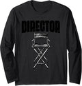 Director Filmmaker Movies Movie Maker Film Director Long Sleeve Apparel | Premium Quality | Aesthetic Fit
