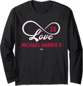 Infinite Love Michael Harris II Atlanta Baseball MLBPA Long Sleeve Apparel | Premium Quality