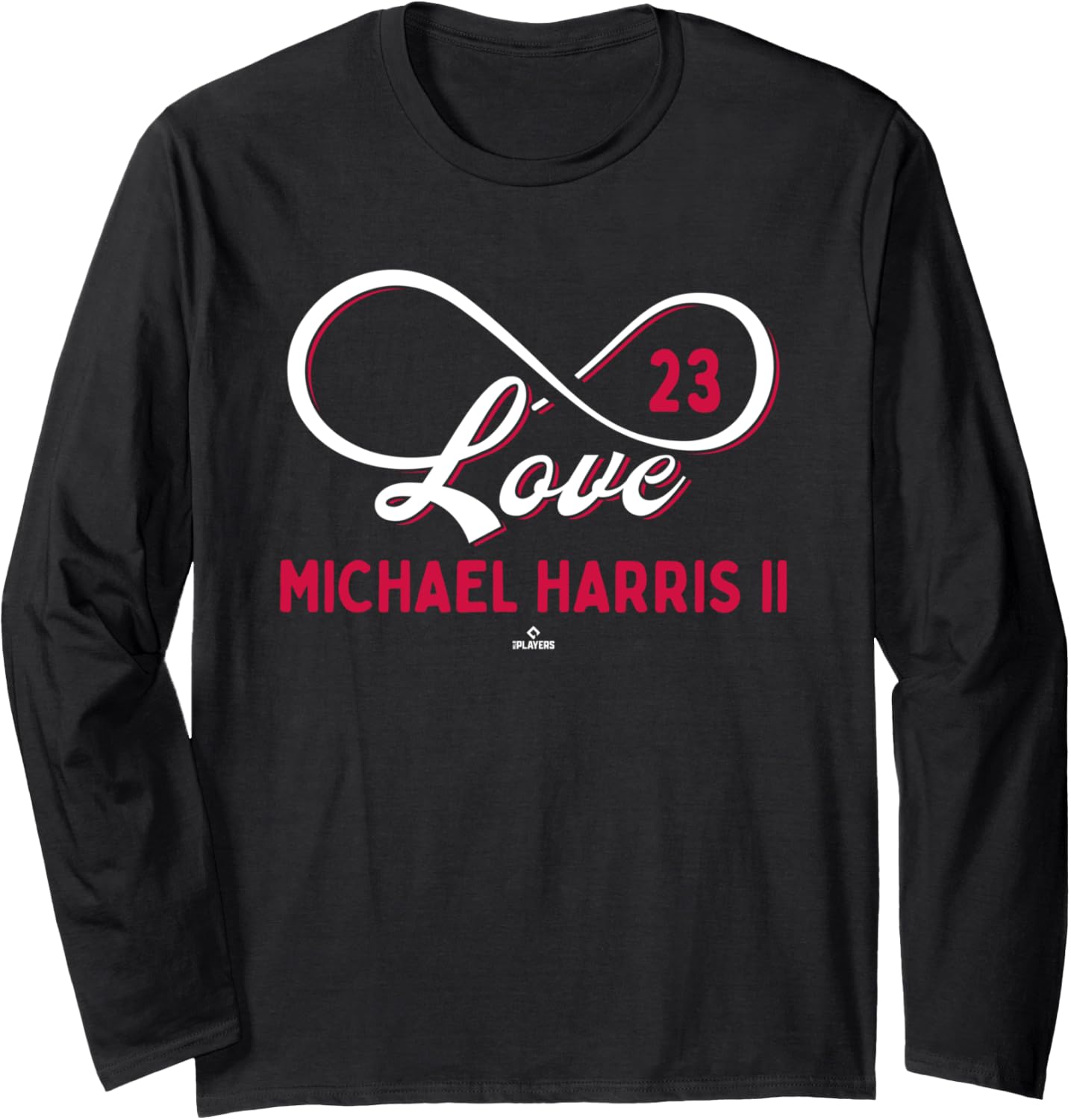 Infinite Love Michael Harris II Atlanta Baseball MLBPA Long Sleeve Apparel | Premium Quality