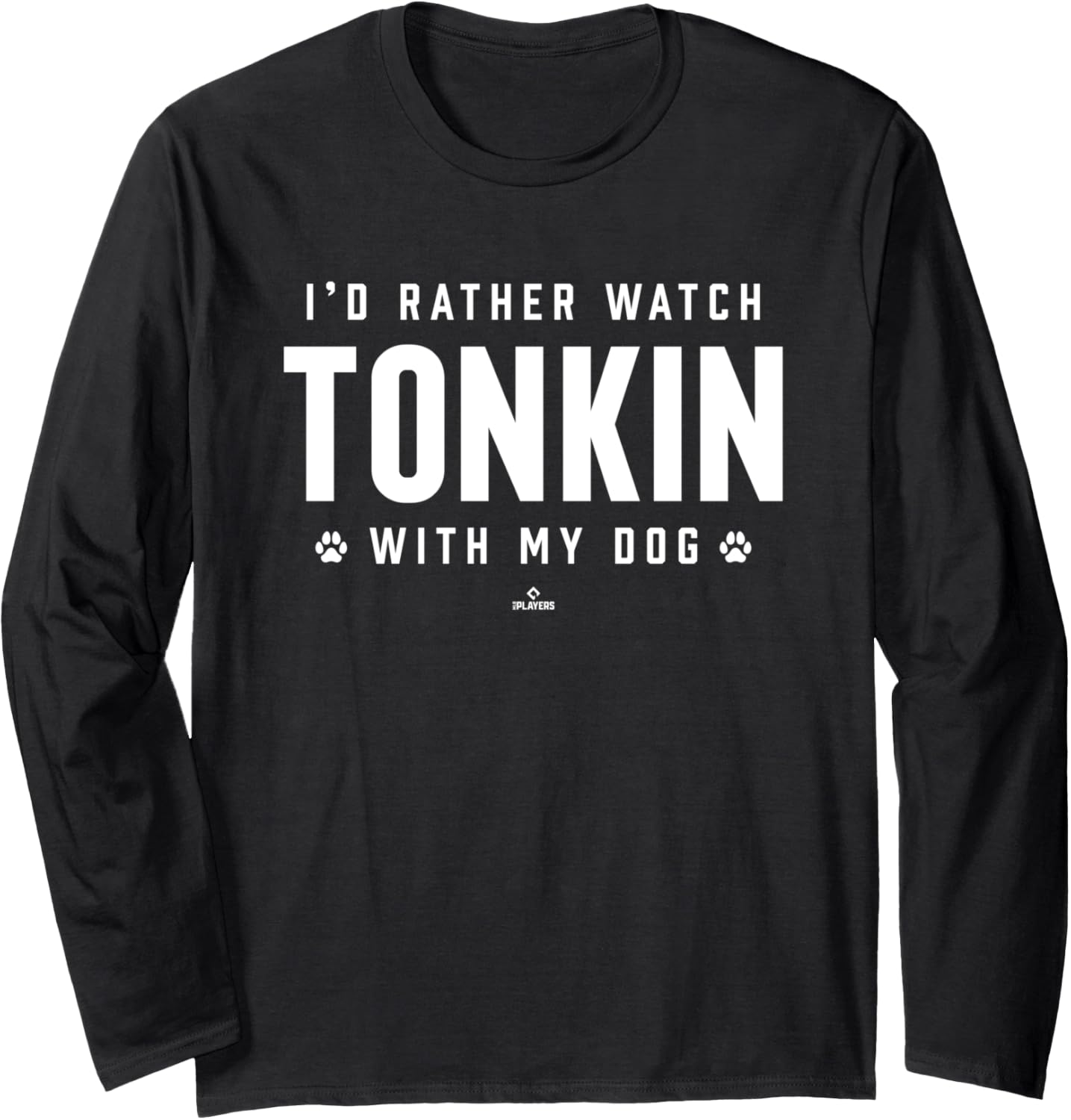 With My Dog Michael Tonkin Minnesota Baseball MLBPA Long Sleeve Apparel | Perfect Gift Idea