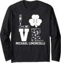 St Patrick's Day Love Floral Michael Limoncelli Prospect Long Sleeve Apparel | Everyday Casual Wear