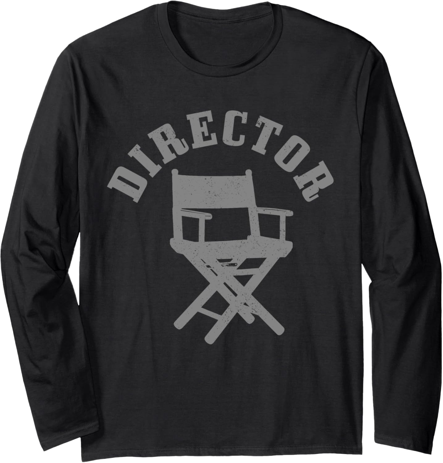 Movie Director Chair Film Making Filmmaker Funny Gift Long Sleeve Apparel | US Viral Style | Must-Have Style