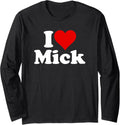 I HEART LOVE MICK MICHAEL Long Sleeve Apparel | US Best Seller