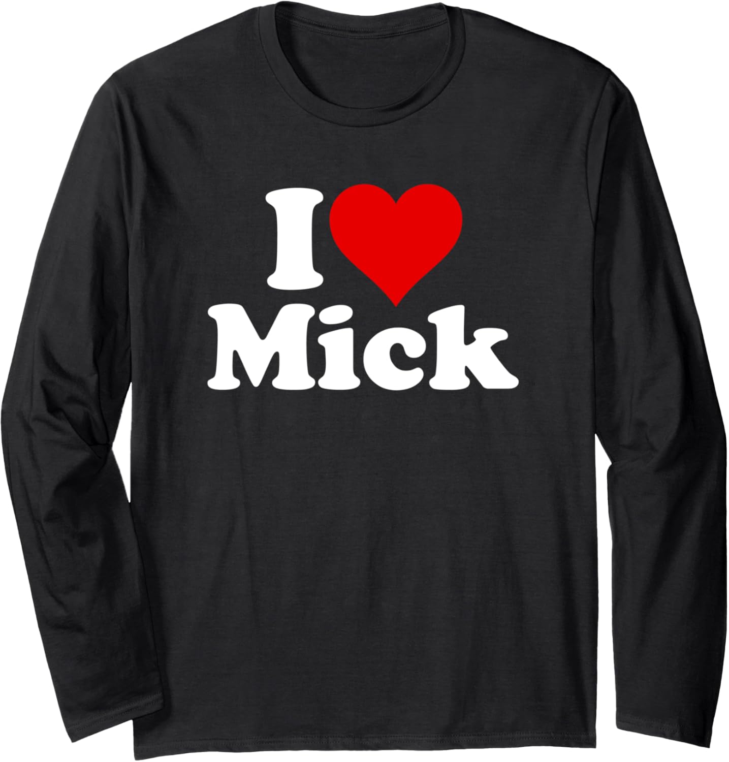 I HEART LOVE MICK MICHAEL Long Sleeve Apparel | US Best Seller