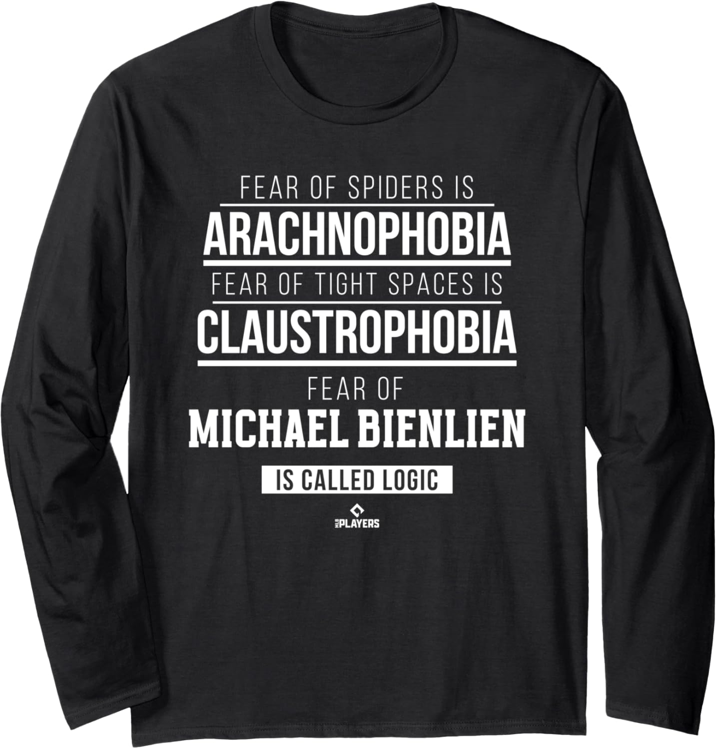 Fear of Michael Bienlien Prospect Baseball Fan Gear Long Sleeve Apparel | Premium Quality
