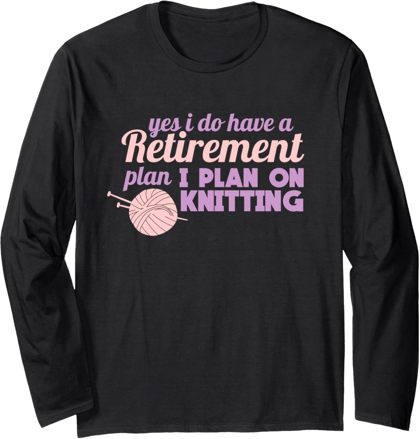 Knitting Retirement Crochet Yarn Long Sleeve Yarn Supply | Premium Quality | Perfect for Crafters