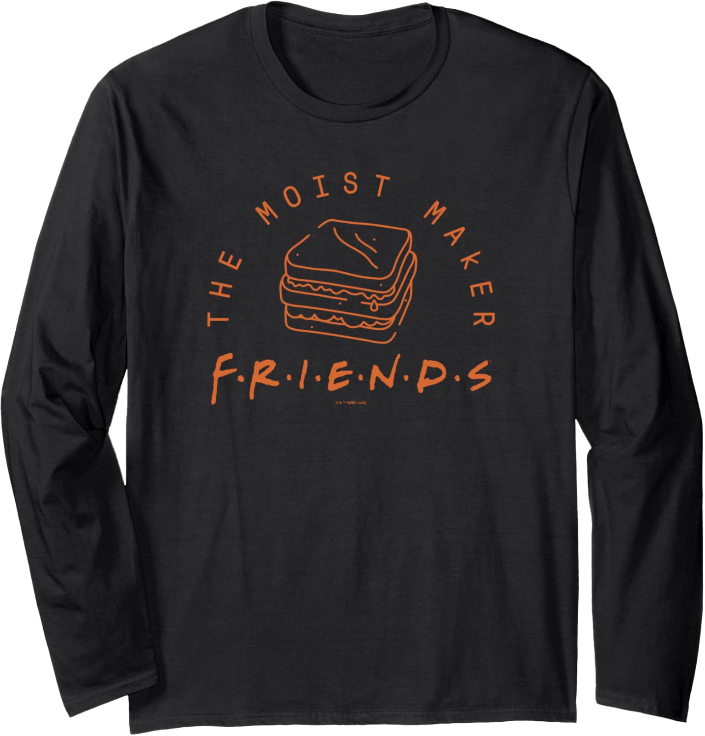 Friends The Moist Maker Sandwich Logo Long Sleeve Apparel | Trending 2025 | Must-Have Style