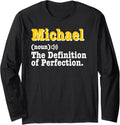 Michael Gifts Name Personalized Birthday Funny Christmas Long Sleeve Apparel | Viral Streetwear Style