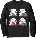 Cute Sheep Crocheting Funny Yarn Lover Crocheter Long Sleeve Yarn Supply | Top Rated | High CTR Title