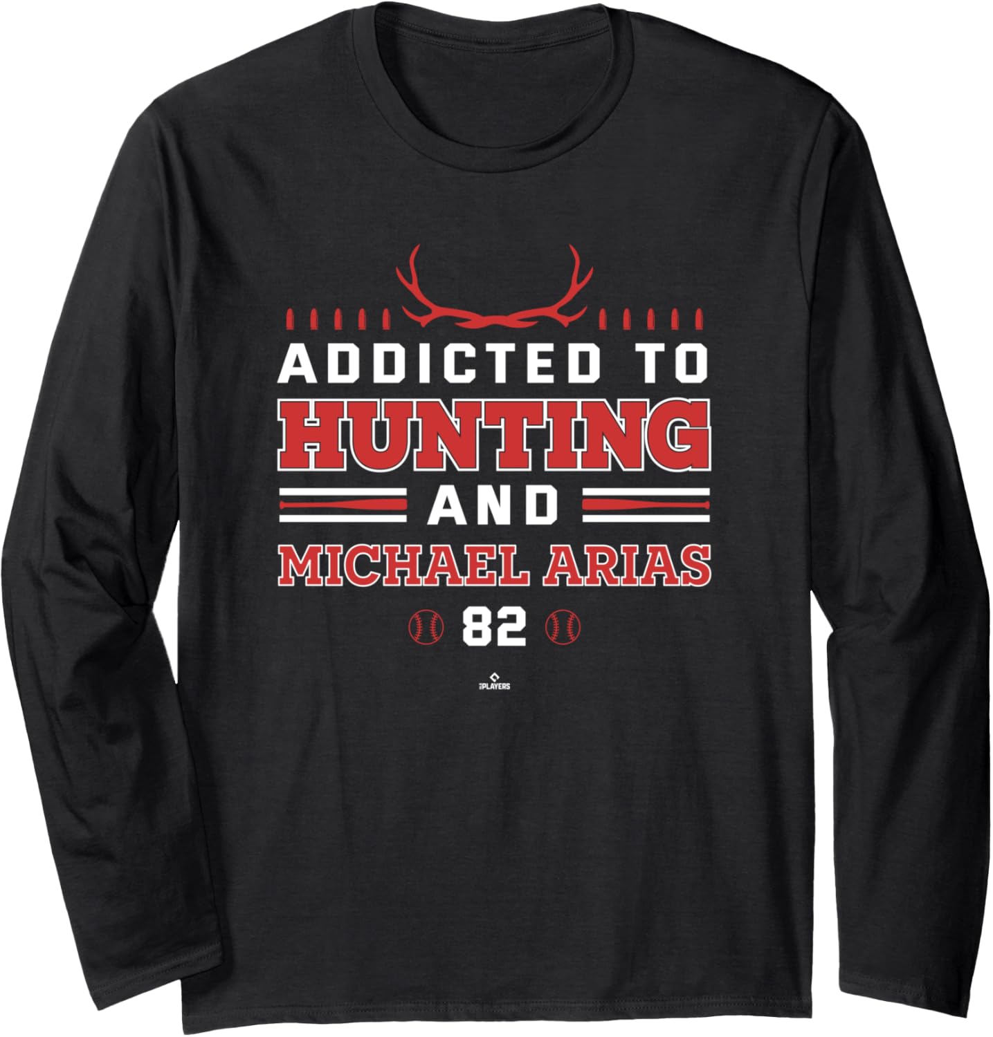 Addicted to Deer Hunting & Michael Arias Chicago Baseball Long Sleeve Apparel | Viral Streetwear Style