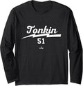 Vintage Gameday Michael Tonkin Atlanta MLBPA Long Sleeve Apparel | Premium Quality