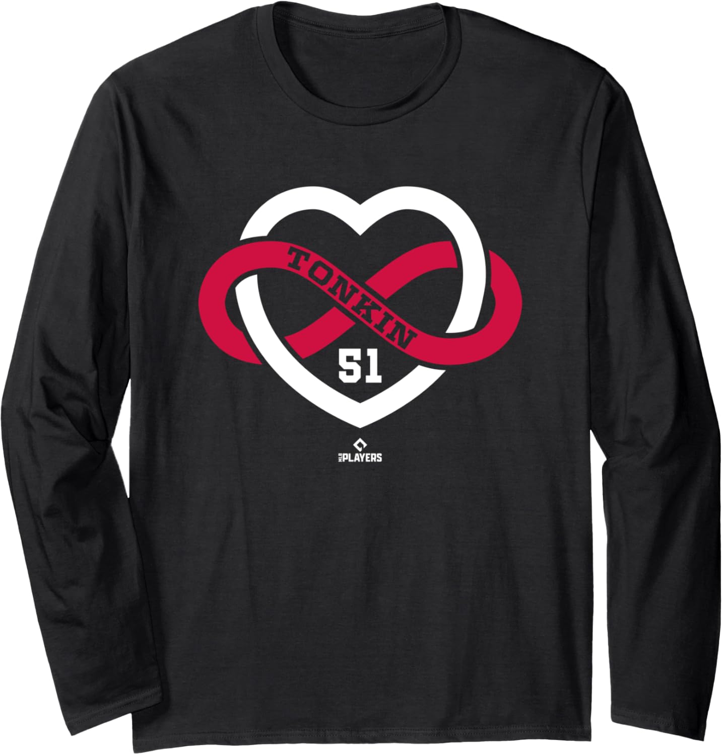 Infinite Love Michael Tonkin Atlanta MLBPA Long Sleeve Apparel | Viral Streetwear Style
