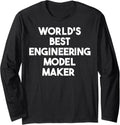 World's Best Engineering Model Maker Long Sleeve Apparel | US Viral Style | Aesthetic Fit
