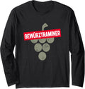 Gewurztraminer Vine Vintage wine drinkers and makers Long Sleeve Apparel | US Viral Style | Must-Have Style