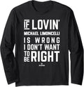 If Loving Michael Limoncelli Prospect Baseball Fan Gear Long Sleeve Apparel | Trending 2025