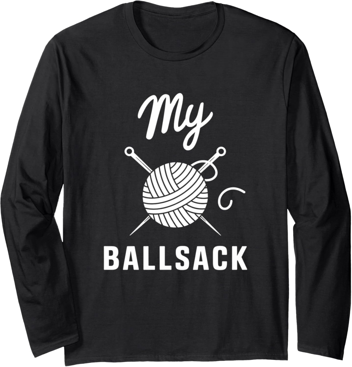 Funny Knitting Yarn Long Sleeve Yarn Supply | Top Rated | Customer Favorite