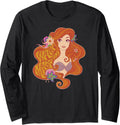 Disney u2019s The Little Mermaid Princess Ariel Wave Maker Long Sleeve Apparel | US Viral Style | Aesthetic Fit
