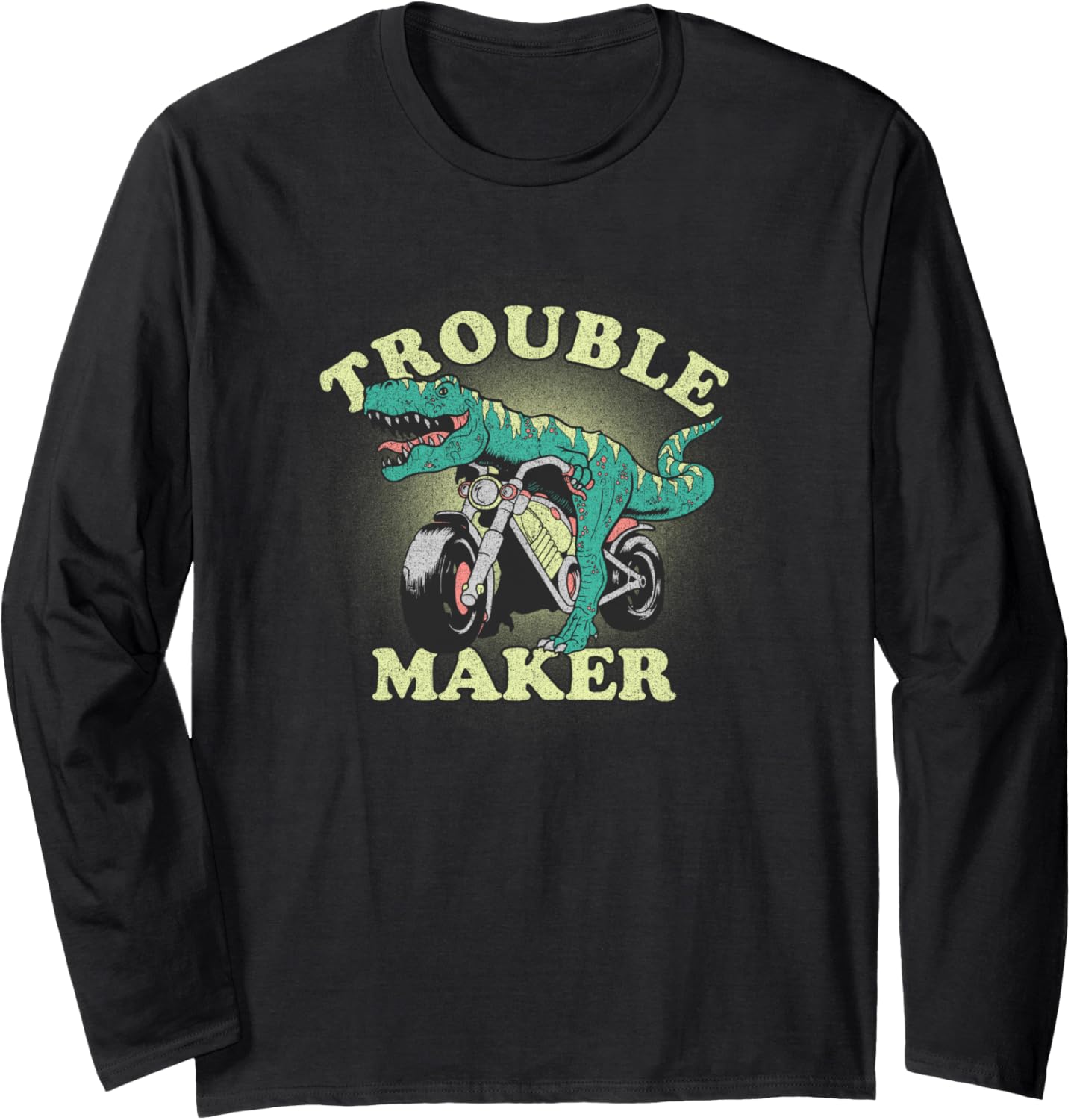 Dino Tread Trouble Maker Long Sleeve Apparel | Premium Quality | Must-Have Style