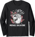 Just a Girl Who Loves Michael Salvatore Prospect Baseball Long Sleeve Apparel | Trending 2025