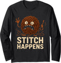 Funny Angry Yarn Ball Funny Crochet Meme Long Sleeve Yarn Supply | Trending 2025 | Customer Favorite