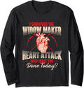 I Survived The Widow Maker - Heart Attack Survivor Recovery Long Sleeve Apparel | Best Seller Pick | Comfort Daily Wear