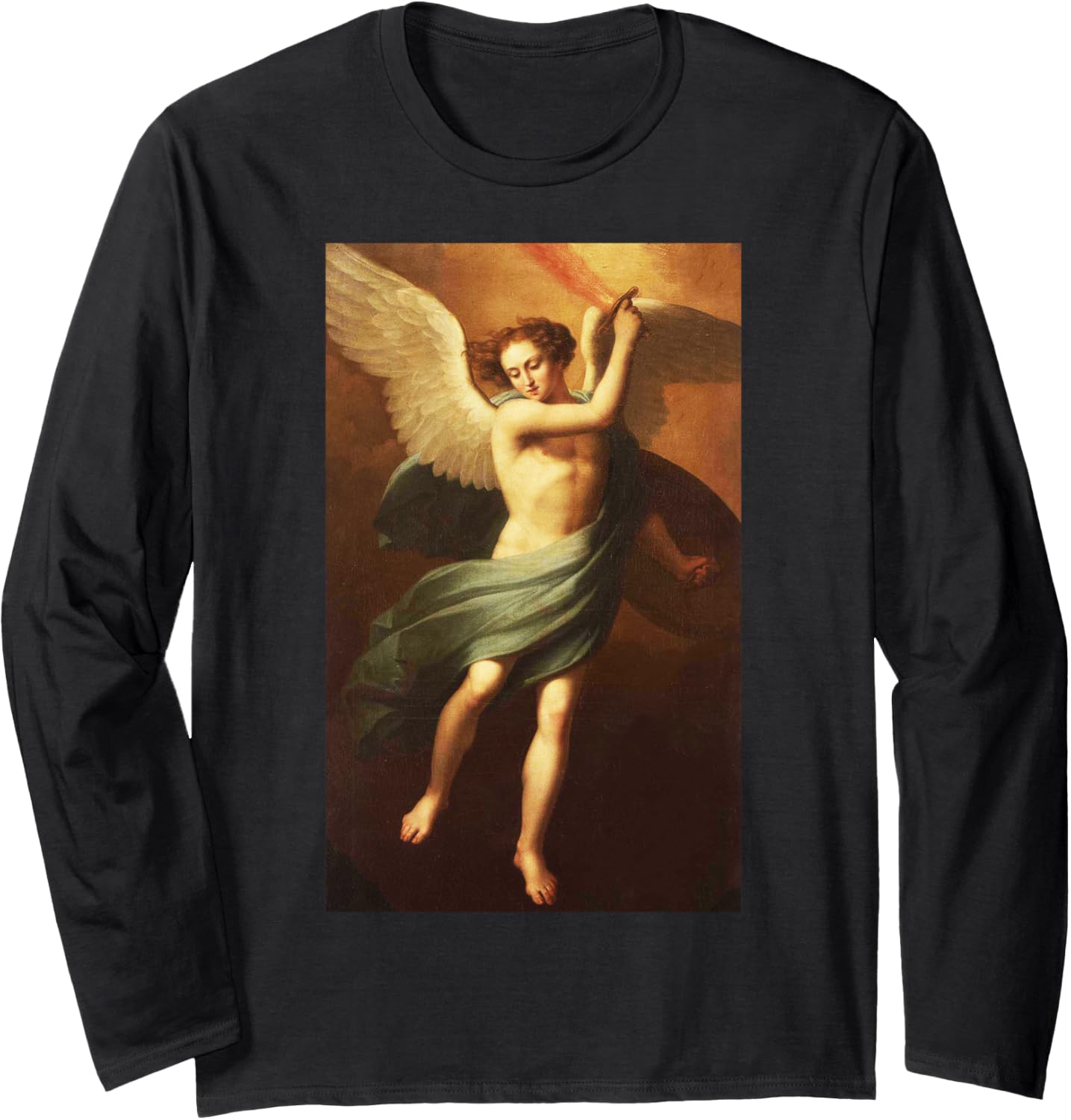 Archangel Saint Michael Long Sleeve Apparel | Viral Streetwear Style