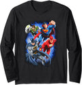 Justice League Storm Makers Longsleeve T Shirt Long Sleeve T-Shirt | US Viral Style | Perfect Gift Idea