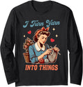 Knitting Lover Knitter Yarn Lover I Turn Yarn Into Things Long Sleeve Yarn Supply | Premium Quality | Customer Favorite