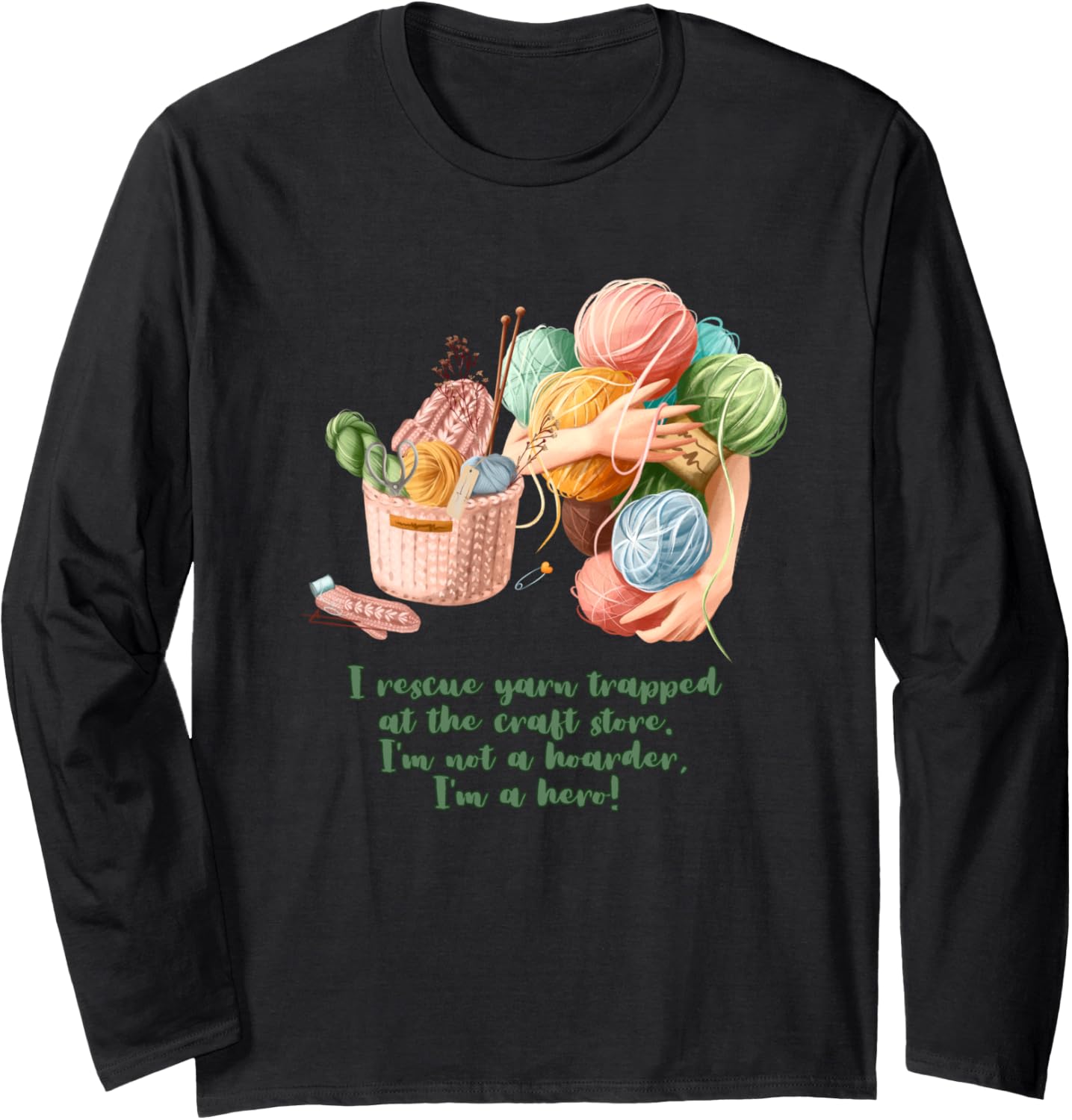 Funny Crochet Yarn Knitting Long Sleeve Yarn Supply | Premium Quality | Best Seller Choice