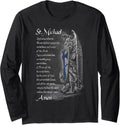 Thin Blue Line - St Michael Long Sleeve Apparel | Viral Streetwear Style