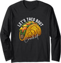 Yarn Craft Funny Cute Cinco De Mayo Let's Taco Bout Crochet Long Sleeve Yarn Supply | Premium Quality | Customer Favo...