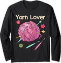 Yarn Collection YARN LOVER Funny Yarn Collector Long Sleeve Yarn Supply | Viral US Pick | Perfect for Crafters