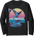 Archangel Michael Saint Michael Retro Long Sleeve Apparel | US Best Seller