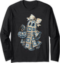 Ghost Coquette Crocheting Yarn Knitting Crafting Halloween Long Sleeve Yarn Supply | Trending 2025 | Perfect for Craf...