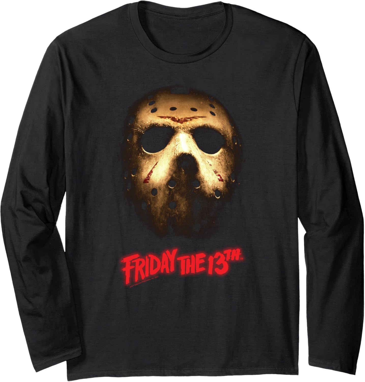 Friday The 13th - Mask Fade Long Sleeve Apparel | US Best Seller