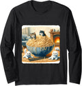 Ramen Noodles As Tangled Yarn With Kittens. Fireplace Living Long Sleeve Yarn Supply | Top Rated | High CTR Title