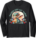 Yarn Collection HANDS OFF MY YARN Funny Yarn Collector Long Sleeve Yarn Supply | Top Rated | High CTR Title