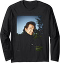 Ring of Fire Singer Johnny Cash by Michael Grecco Long Sleeve Apparel | Everyday Casual Wear