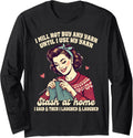 Knitting Lover Knitter Knit Happens I Will Not Buy Any Yarn Long Sleeve Yarn Supply | Viral US Pick | High CTR Title