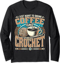 Crocheting Knitting Yarn Crochet Coffee Long Sleeve Yarn Supply | Top Rated | Customer Favorite