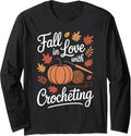 Fall in Love with Crocheting Thanksgiving Autumn Yarn Long Sleeve Yarn Supply | Top Rated | Best Seller Choice