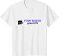 Kids Video Editor In Training - gift for kids vloggers filmmakers Apparel | Trending 2025 | Aesthetic Fit
