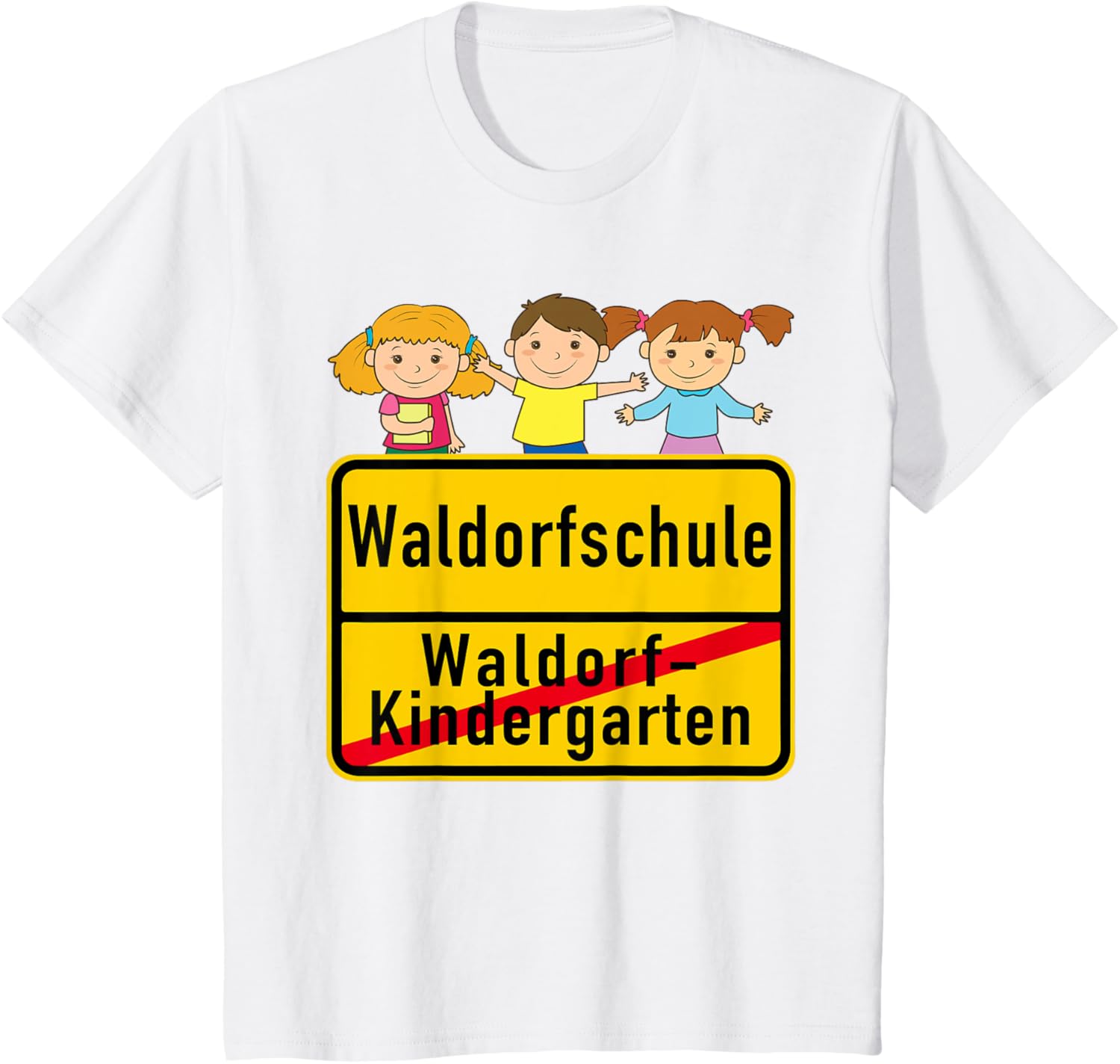 Kids Waldorf Kindergarten Place Sign - School Waldorf School Apparel | Bestseller Style | High CTR Boost