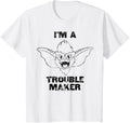 Kids Gremlins Stripe I'm A Trouble Maker Apparel | Trending 2025 | Perfect Gift Idea